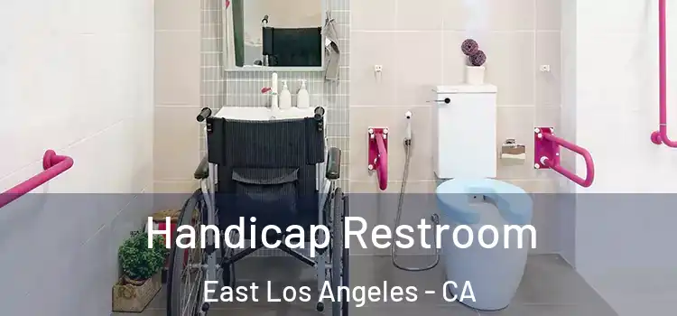  Handicap Restroom East Los Angeles - CA